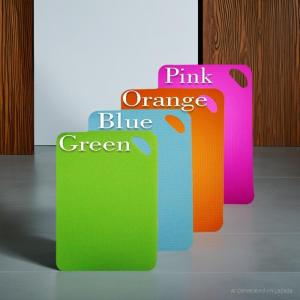 "Talenan Finfordela Praktis Serbaguna 1pcs Talenan Dapur Anti Slip Anti Bakteri untuk Memotong Sayur Daging Buah Mudah Dibersihkan dan Tahan Lama"