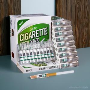 ZOBO ZB187 Pipe Holder Pipa Filter Asap Saringan Sekali Pakai 1 Pack isi 10 Pcs Dengan 4 Tahap Penyaringan