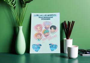 SAJA BOYS Vinyl Stickers | Waterproof stickers