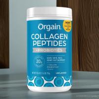 Orgain Collagen Peptides & Probiotics Skin Nourishment Supplement - Unflavored 171g