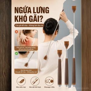 PVN74084 Gãi lưng nhựa Cây gãi ngứa kéo dài tiện lợi dễ mang theo