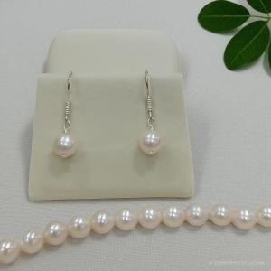 Bông tai ngọc trai nước mặn Akoya Nhật Bản (BNT0148) - MOON Jewelry