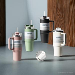 [SHIP NHANH] Cốc giữ nhiệt 40oz siêu xịn – Thép không gỉ 304 có ống hút dung tích lớn