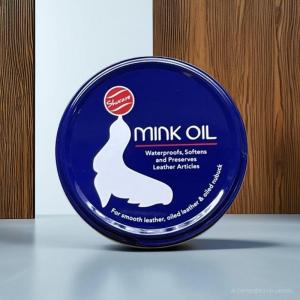 Shucare Mink oil ไขปลาวาฬ ครีมบำรุงหนังออยล์ หนังฟอกฝาด ขนาด 100 ml.
