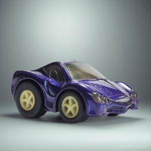 Pre-Loved Takara Tomy Choro-Q Mitsuoka Orochi Diecast Toy Car – Rare Collectible
