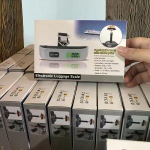 便携式行李秤50KG/110lb Hanging Electronic Digital Luggage Scale