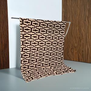 FunnyHome|Microfiber Velvet Fleece Blanket Weave Molding Line 148cm (W) X 200cm (L)