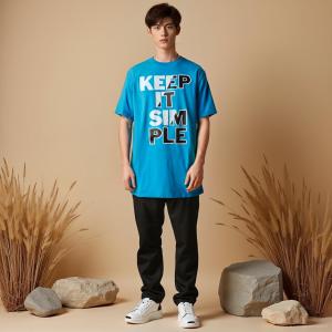 large cotton printed tshirt