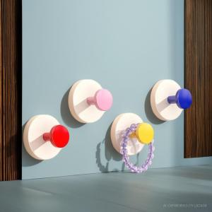 Combo 5 MÓC TREO DÍNH TƯỜNG dopamine không cần khoan tường