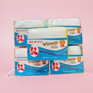 Túi 10 Cái Khăn Sữa 5 Lớp Sợi Mềm Kachoo Baby - Khăn Gạc Xô cho bé - Khăn sữa cotton 100% mềm mịn thấm hút tốt