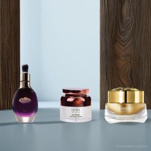 Dewarich Premium Serum & Treatment Set - Hyaluronic Acid & Vitamin E Anti-Aging for All Skin Types Travel Size