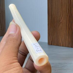 pipa gading asli panjang 14cm model segilapan lengkung lokal mulus asli