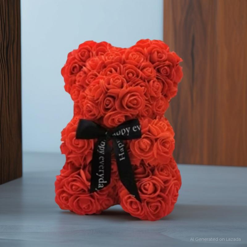 Von Bear Rose Bear wisuda hadiah Valentine's Day Birthday
