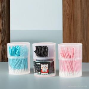 Premium Multi-Pack Cotton Swabs for Makeup Accessories - Gentle Beauty Cotton Balls Pads and Buds