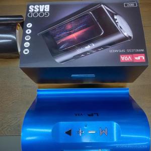 V9A Bluetooth Speaker for Home & Outdoor Use - Portable Loud Stereo Sound Deep Bass BT 5.0 4H Playtime