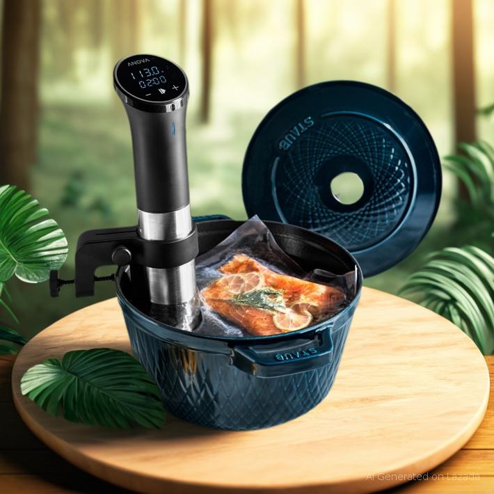 ANOVA Precision Cooker 900W Wi-Fi 新品未使用 Anova Precision Cooker 3.0 - Dual Band Wifi & Two-Line Touch