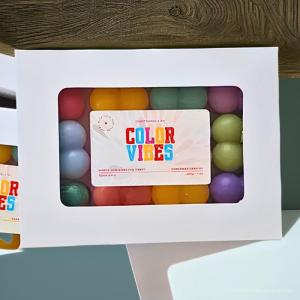 MINI BUBBLE SCENTED CANDLES ASSORTED COLORS: (12pcs/pack) COLOR VIBES by CraftCandle