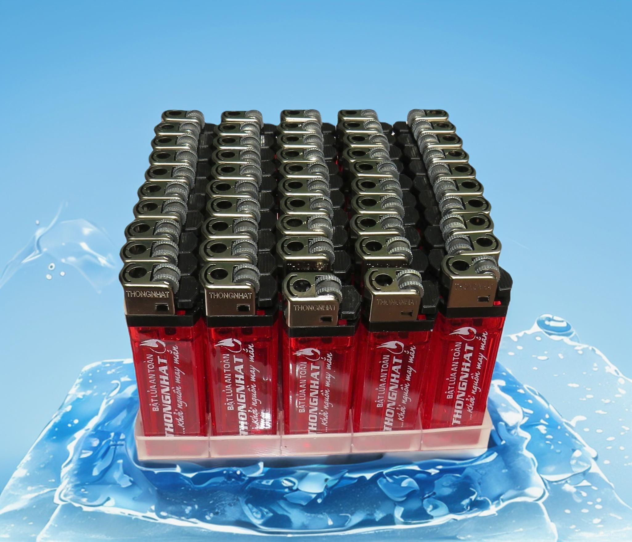 Bật lửa cơ đá Thống NHất đỏ, Hột quẹt đỏ Thống NHất/ 1h 50 chiếc