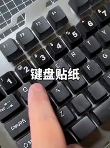 TEKANAI | Fading Fix Keyboard Stickers Individual English Letter For Laptop And Desktop