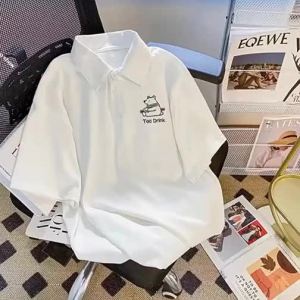 KETONG | Summer American Style Cotton Polo Shirt For Men