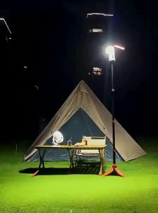 Adjustable Multifunctional Bright Long-Lasting Solar Camping Light