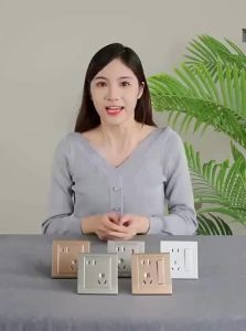 OPPLE | Single and Double Control Power Switch 86 Wall Plate
