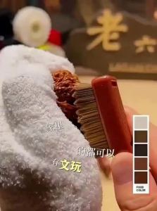 Wenwan Brush Soft and Hard Bristle for Walnut and Gongfu Beads