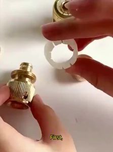 MO DE FA | Brass Water Pipe Connector Washer High-pressure Car Wash Gun Sprayer Adapter