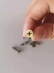 BAIRUITE | Brass Cross Recessed Self-Tapping Screws