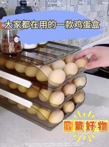 SIVASS | Automatic Positioning Rolling Egg Organizer