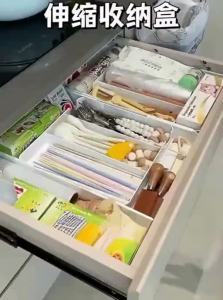 Partition and Organize Storage Box for Drawers Desktop Dressing Table