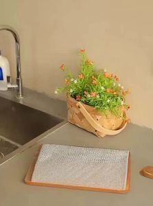 GRACE|Steel Wire Kitchen Sponge Scrubber Thick and Wear-resistant Metal Wire