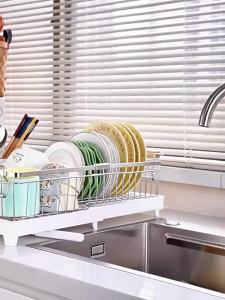 B&W | Bowl and Dish Storage Rack
