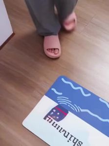 ZHUYUEGE | Cartoon Bear Diatomite Absorbent Non-slip Bath Mat