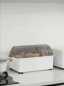 MEIZHUFU | Storage and Drip Rack for Dishes Utensils