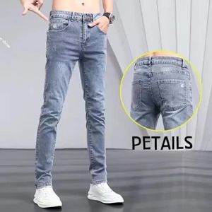 LIIEN NOOS | Trendy New Straight Spring/Summer Slim Fit Stretch Jeans Men