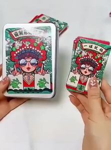 SHENWO | Waterproof Durable Portable Plastic Mahjong Playing Cards