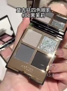 Faiccia | Quadruple Color Smoky Eye Eyeshadow Palette Purple Blue Black Earth Tone Matte Pearl