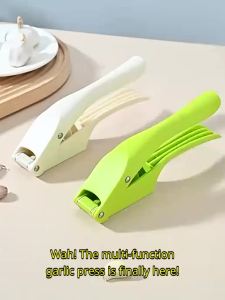 YZ | Multi-Function Manual Garlic Press & Slicer