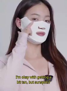 Golovejoy | Golovejoy Breathable Ice Silk Face Mask Womens Summer Outdoor Golf Running Special Easy Breathe Sunshade Triangle Mask