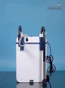 Sunsun | Wall-mounted External Fish Tank Filter for Turtles Low Water Operation