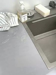 NIGESI | Drain Rack for Kitchen Towels and Sponges Carbon Steel