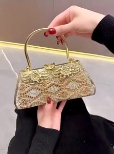 MEIFEI | Fashionable Evening Clutch Bag with Vintage Rhinestones