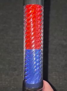 DIQIANG | Rechargeable Fluorescent Red and Blue Flashing LED Traffic Signal Baton