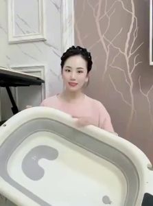 Portable Folding Infant Bathtub Large