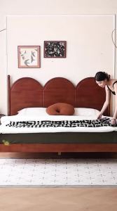 WEISHA | French Retro Double Bed 1.8m