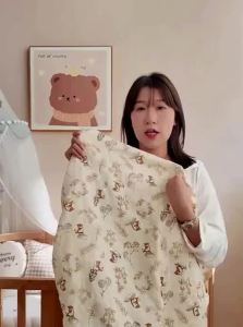 ANYOUBI | Pure Cotton Infant Bed Sheet All Seasons