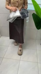 KEKESHANGJIA | Wall-Mounted Toilet Brush with Long Handle
