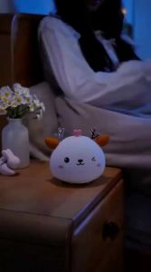 kufire | Silicone Touch Night Light For Girls Bedside Sleep Aid