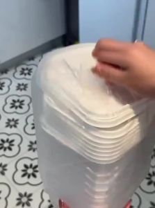 Microwave-safe Food Storage Box Freezer Refrigerator Container